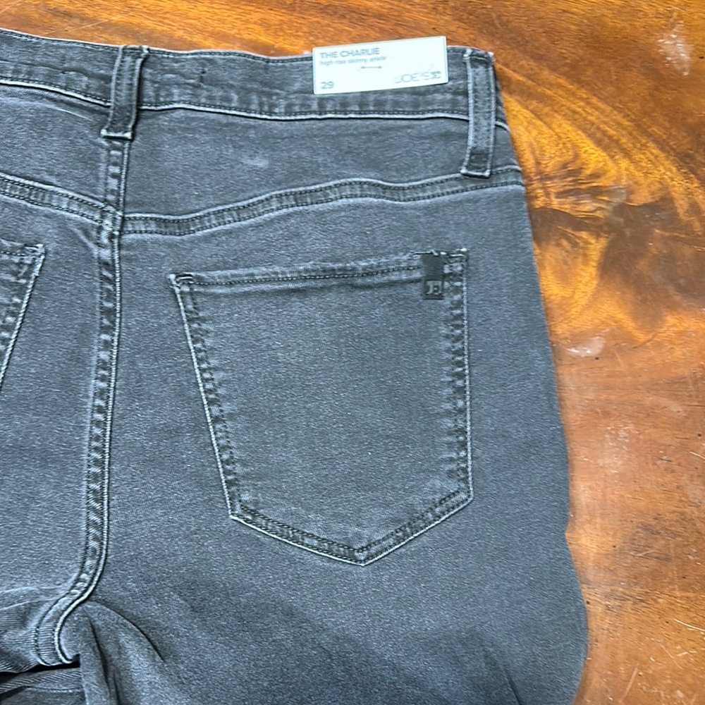Joe's Jeans Black Distressed Women's Jeans - Picture 4 of 6